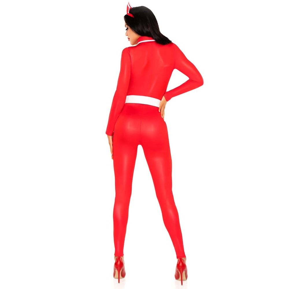 Leg Avenue - Hospital Heartbreaker Kostüm - Rot